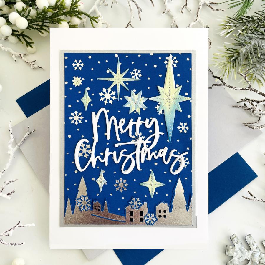 Peace on Earth Hot Foil Plate