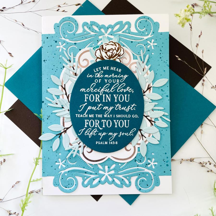 Psalm Reflections: December Hot Foil Plate