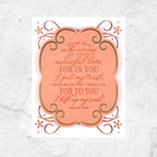 Psalm Reflections: December Hot Foil Plate