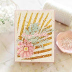 Tropical Frond Hot Foil Plate