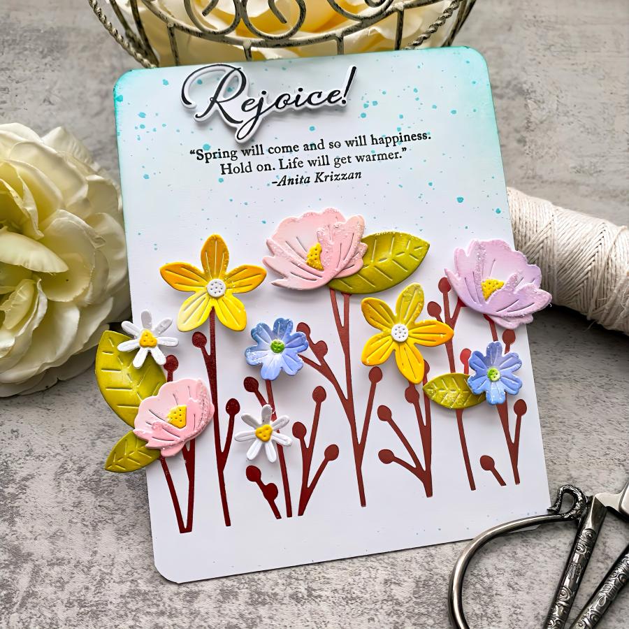 Beautiful Branches Hot Foil Plate
