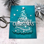 Sparkling Tree Hot Foil Plate + Coordinating Die