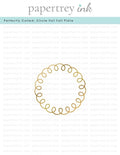 Perfectly Coiled: Circle Hot Foil Plate