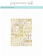 Risen Hot Foil Plate