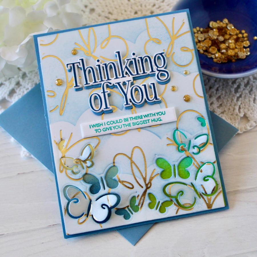 Winged Serenity Hot Foil Plate