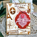 Well Traveled Hot Foil Plate