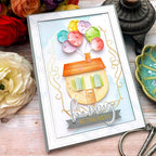 Filigree Frame Hot Foil Plate