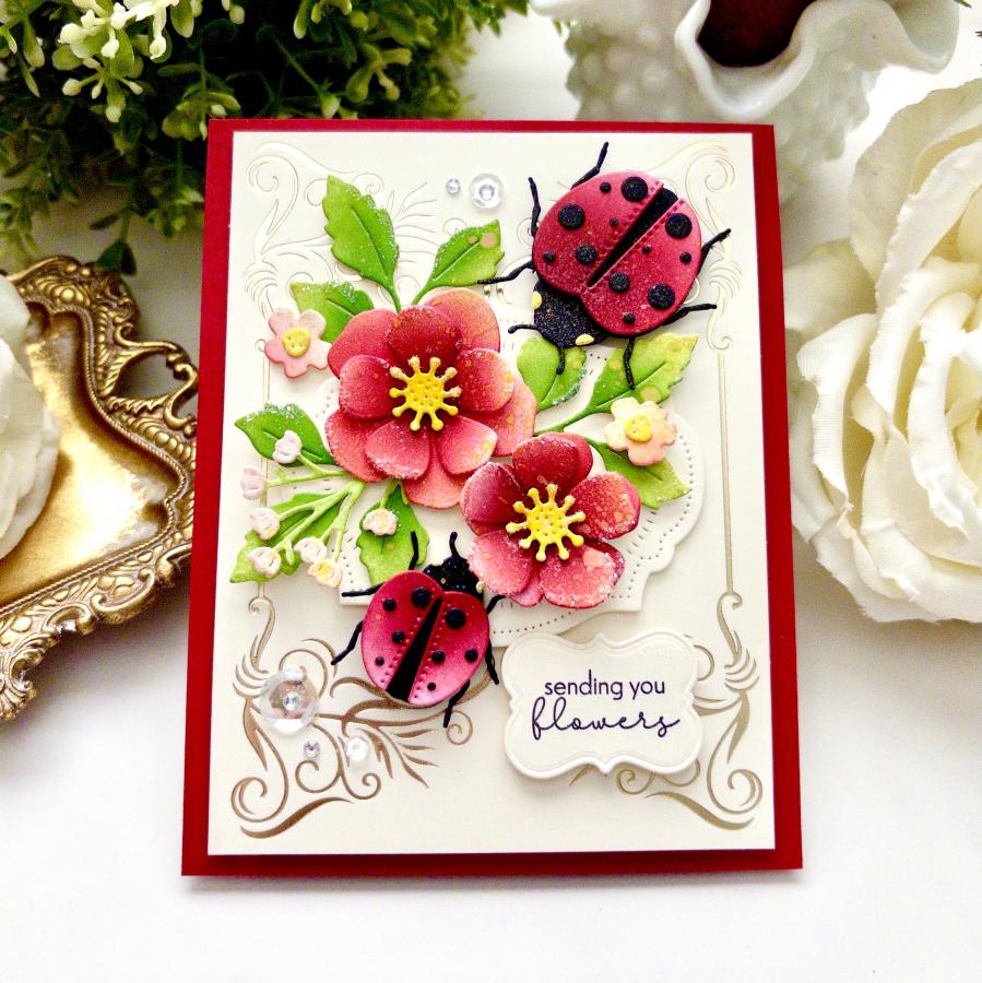 Regal Flourish Frame Hot Foil Plate