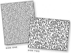 Papertrey Ink - Book Print Impression Plate