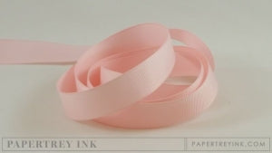Sweet Blush 5/8" Grosgrain Ribbon (5 yards)