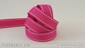 Raspberry Fizz 5/8" Saddle Stitch Ribbon (5 yards)