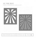 Sunburst Stencil Collection (set of 2)