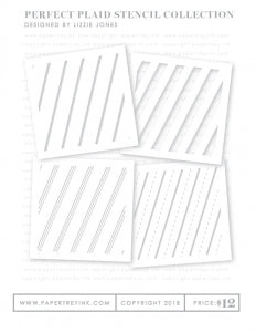 Perfect Plaid Stencil Collection (set of 4)