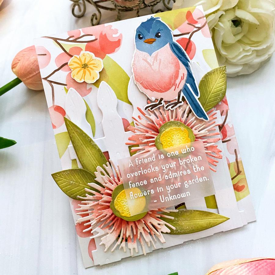 Berry Branches Stencil Collection (set of 4)