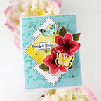Script Background Stencil Collection (set of 2)