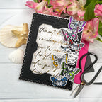 Script Background Stencil Collection (set of 2)