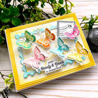 Script Background Stencil Collection (set of 2)