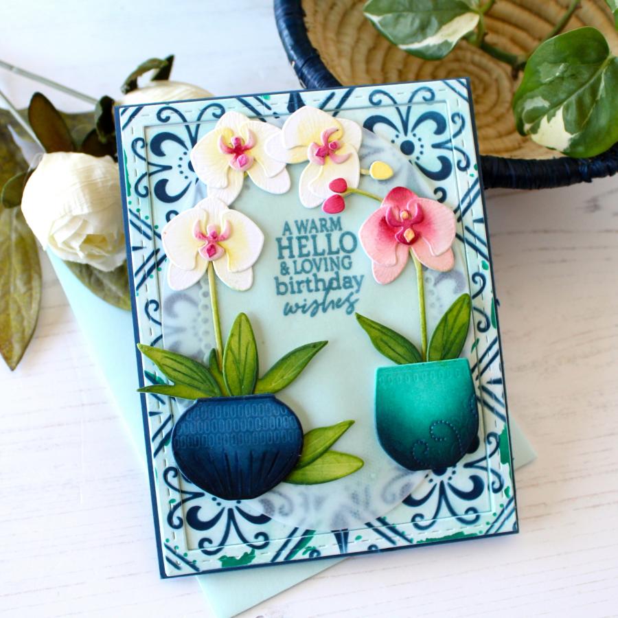 Weathered Tile Stencil Collection (set of 2)