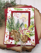 Holiday Berries Stencil Collection (set of 2)