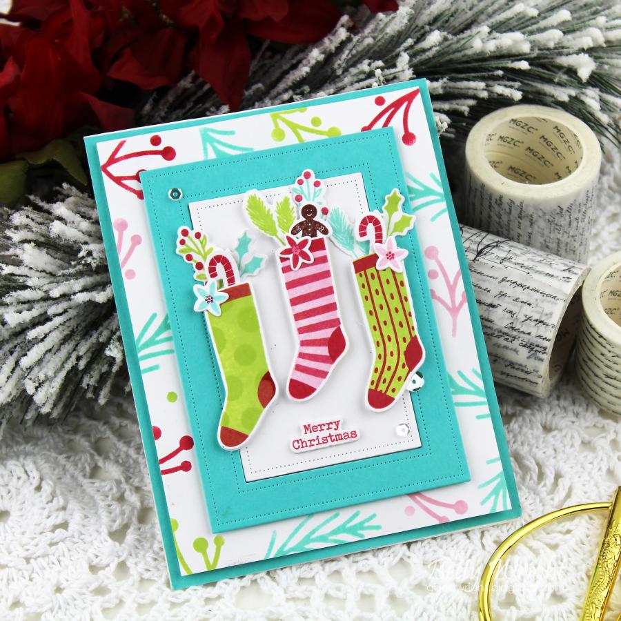 Holiday Berries Stencil Collection (set of 2)