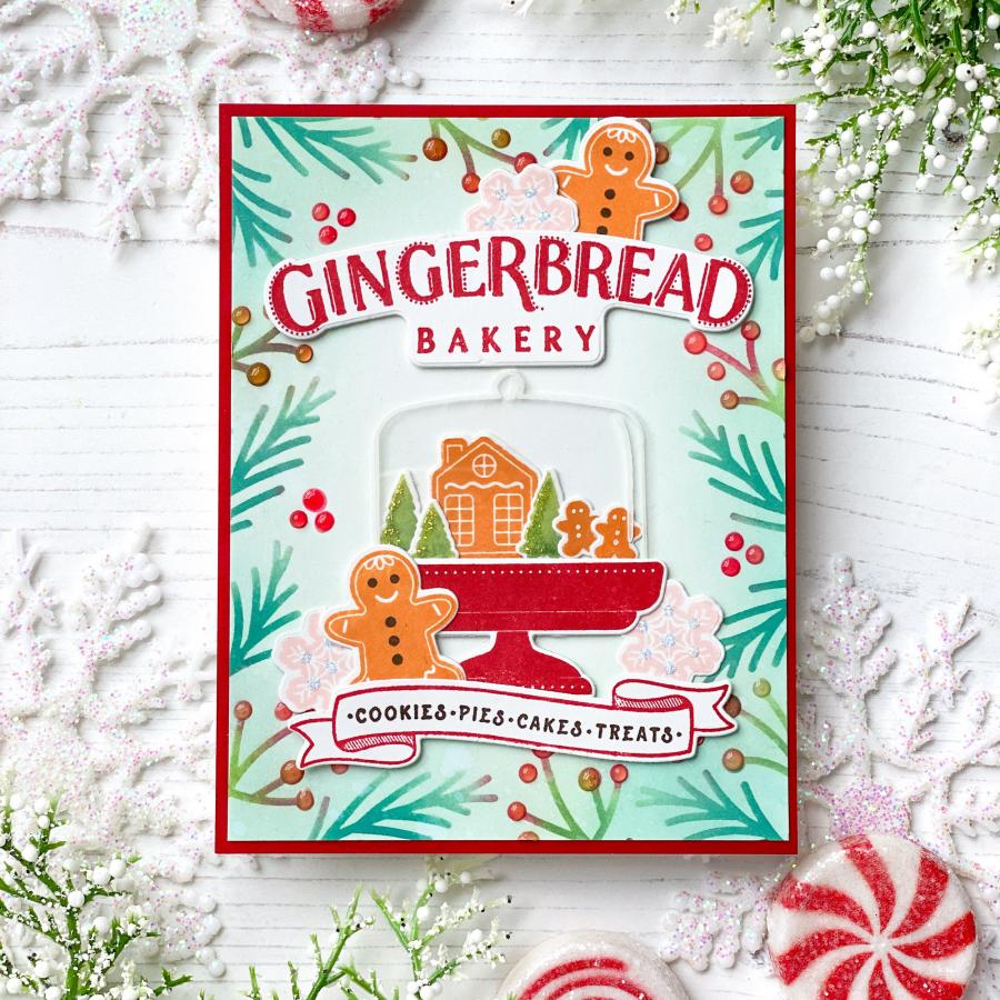 Holiday Berries Stencil Collection (set of 2)