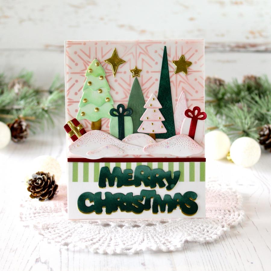 Spectacular Snowflakes Stencil Collection (set of 2)