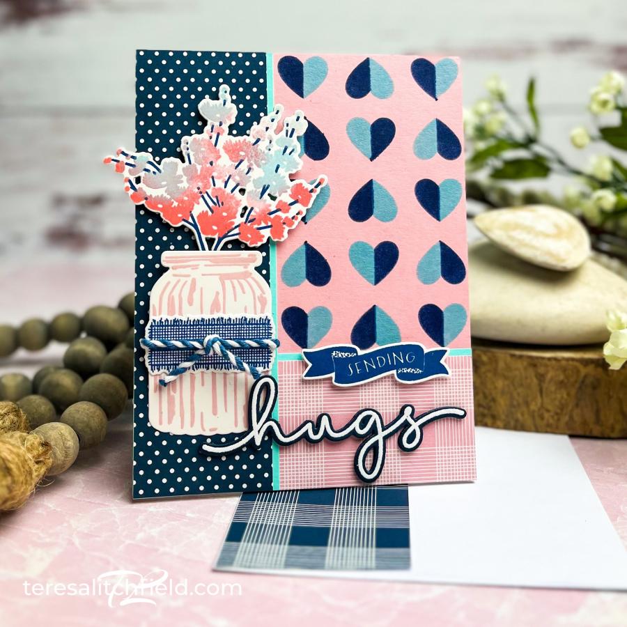 Happy Hearts Stencil Collection (set of 2)