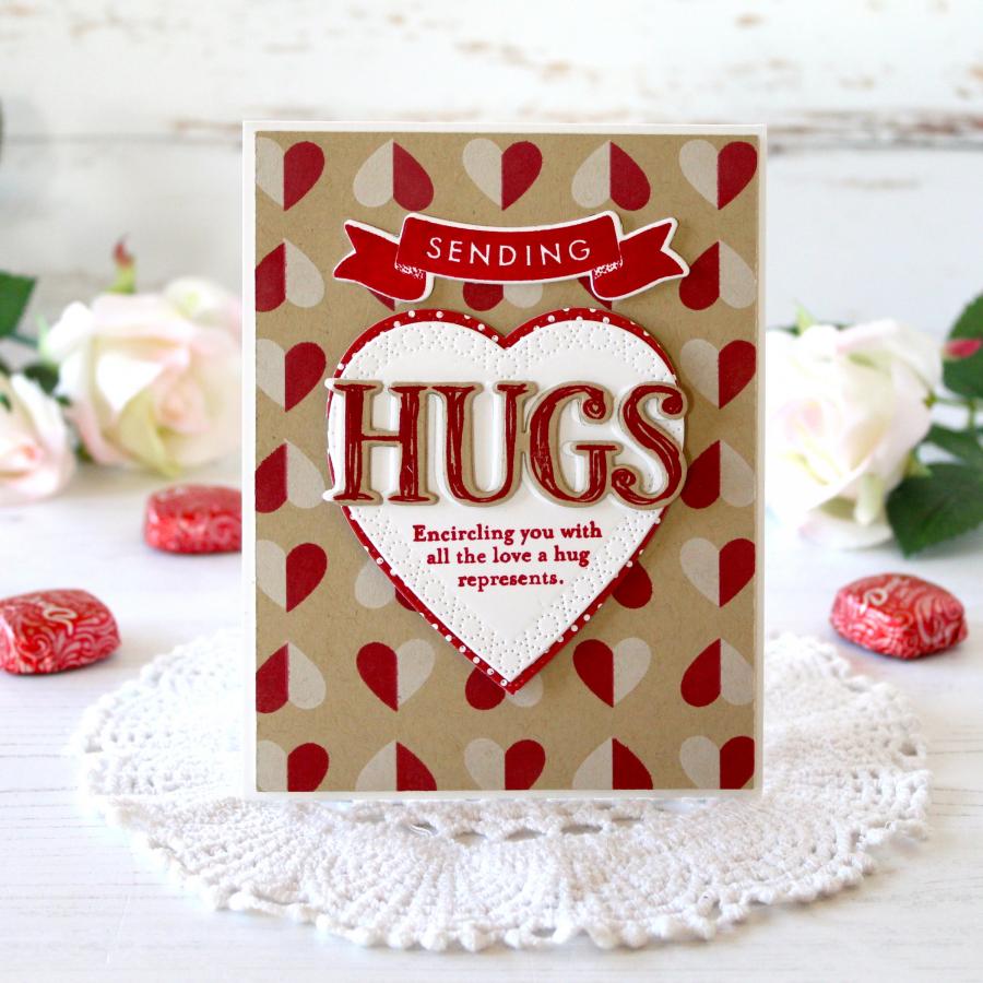 Happy Hearts Stencil Collection (set of 2)