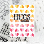 Happy Hearts Stencil Collection (set of 2)