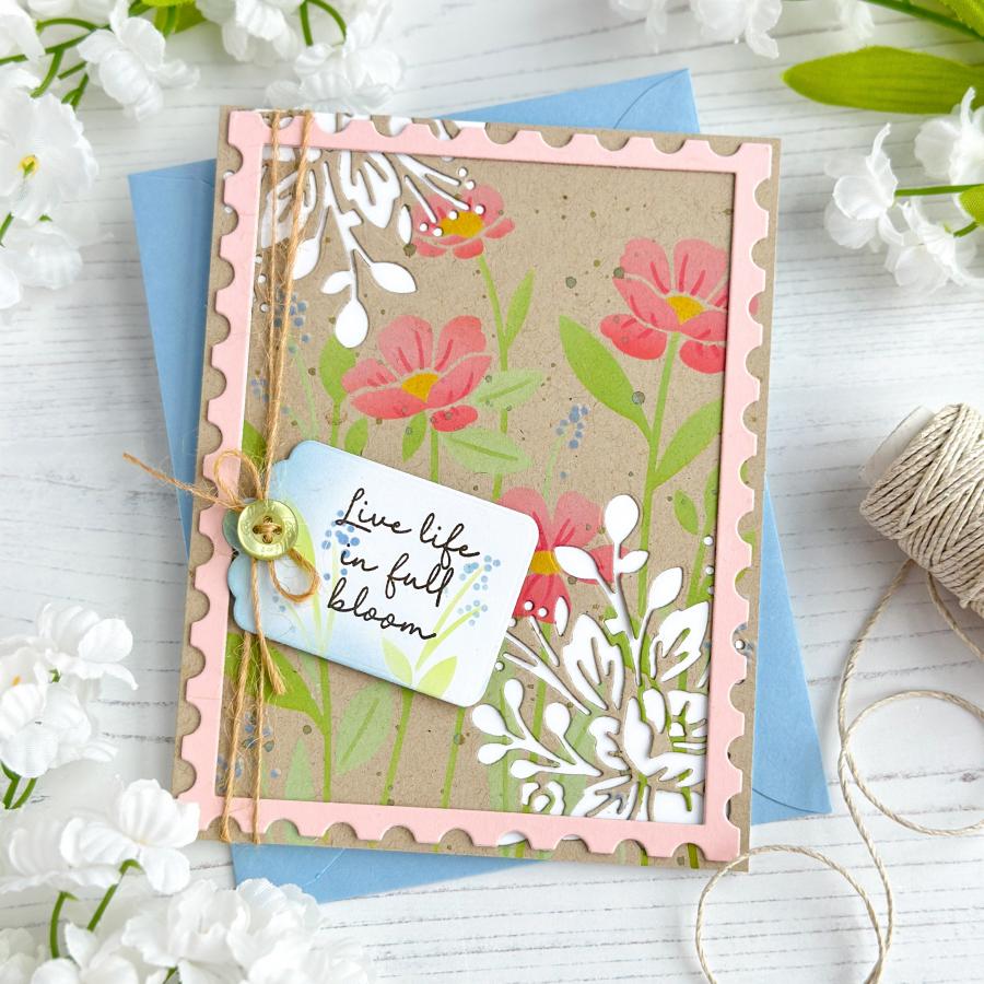 Wild Blooms Stencil Collection (set of 6)