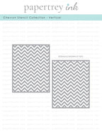 Chevron Stencil Collection - Vertical (set of 2)