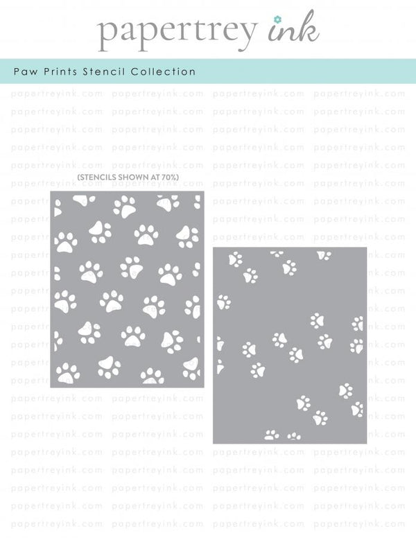 Paw Prints Stencil Collection (set of 2)