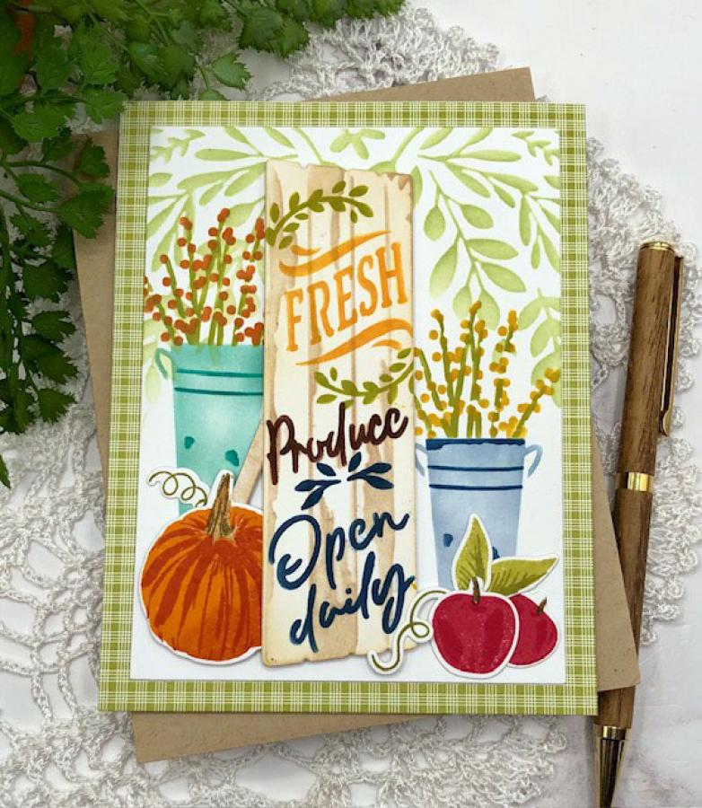 Garden Fresh Stencil Collection (set of 2)