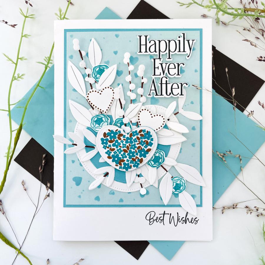 Open Your Heart Stencil Collection (set of 2)