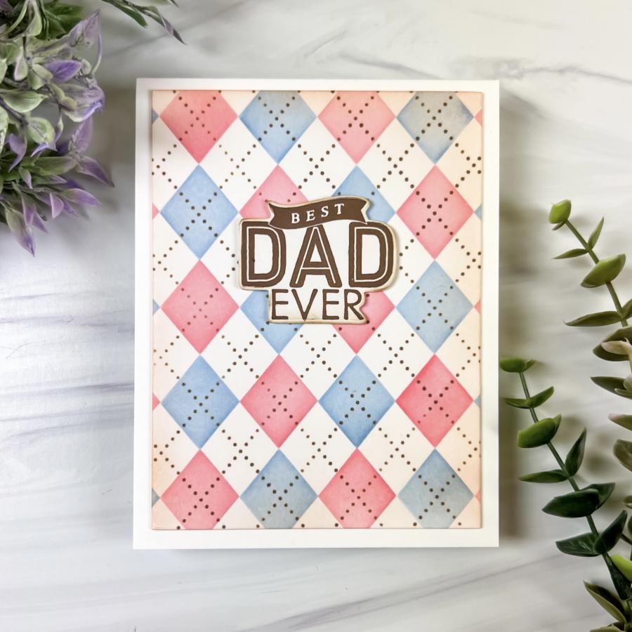 Argyle Stencil Collection (set of 3)