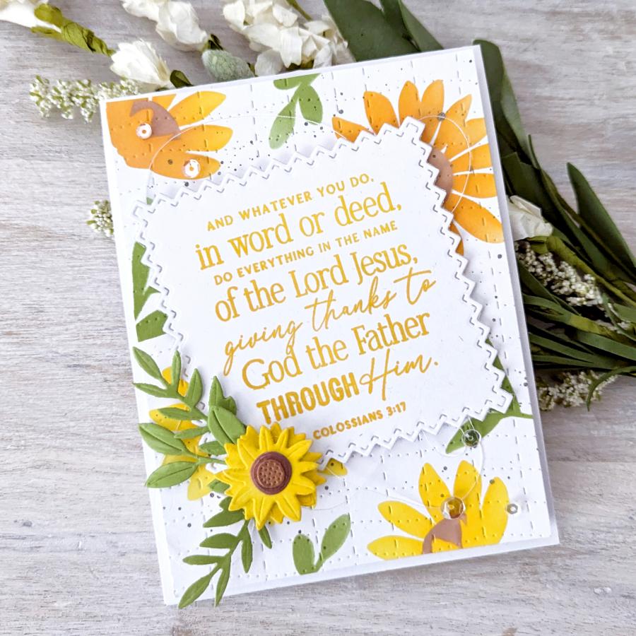 Sunflower Garden Stencil Collection (set of 6)