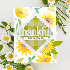 Sunflower Garden Stencil Collection (set of 6)