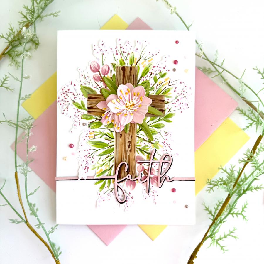 Flourished in Faith Stencil Collection (set of 3)