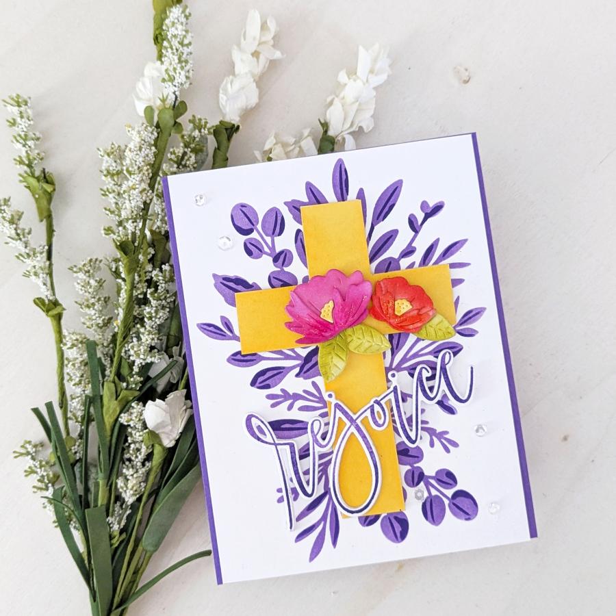 Flourished in Faith Stencil Collection (set of 3)
