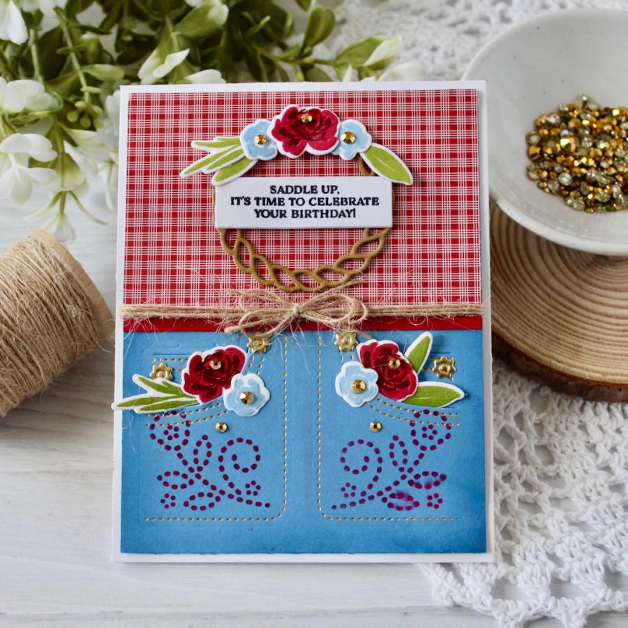 Jean Pocket Embellishments Stencil Collection (set of 4)