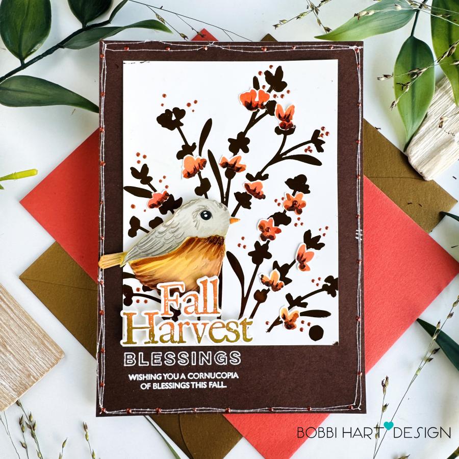 Wandering Petals Stencil Collection (set of 2)