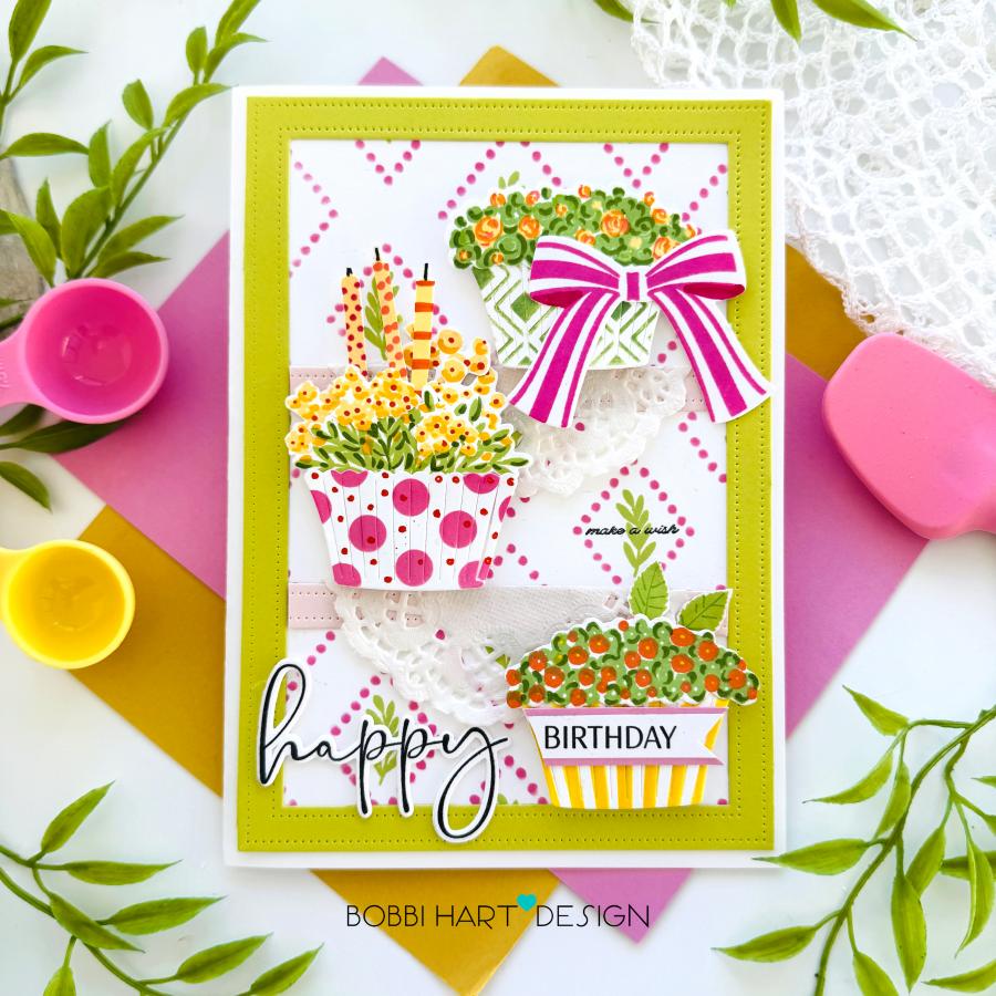 Floral Confections Stencil Collection (set of 4)