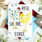 Country Rooster Stencil Collection (set of 3)