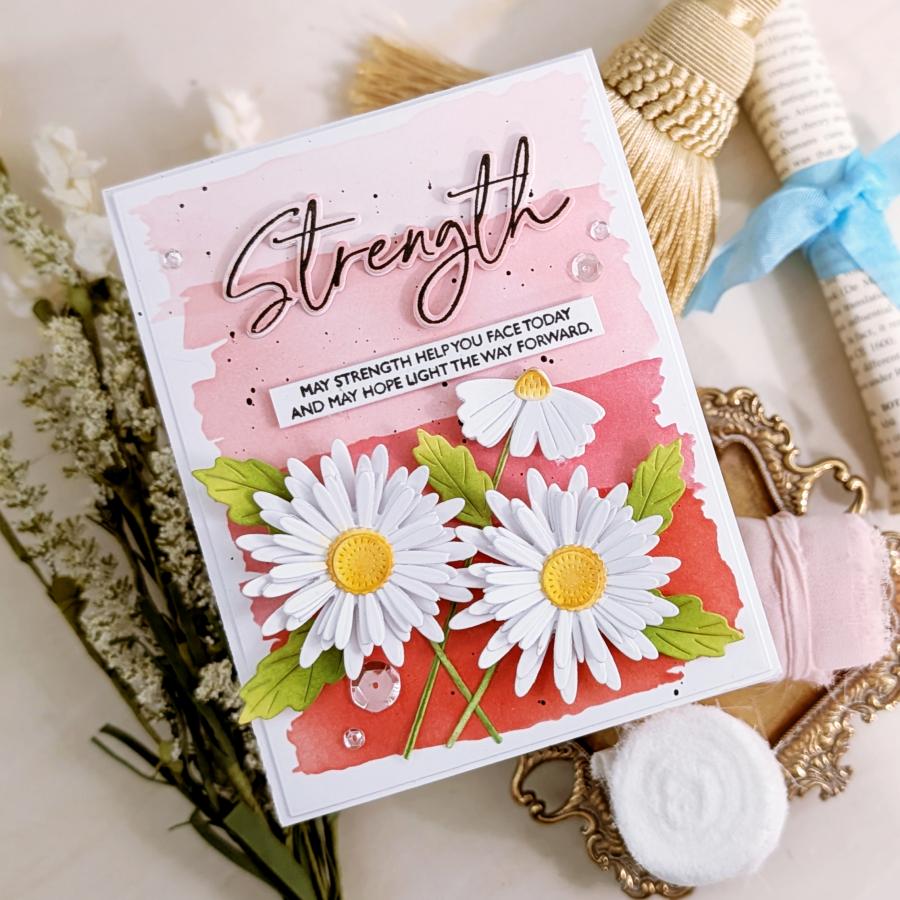 Brushstrokes Stencil Collection (set of 4)