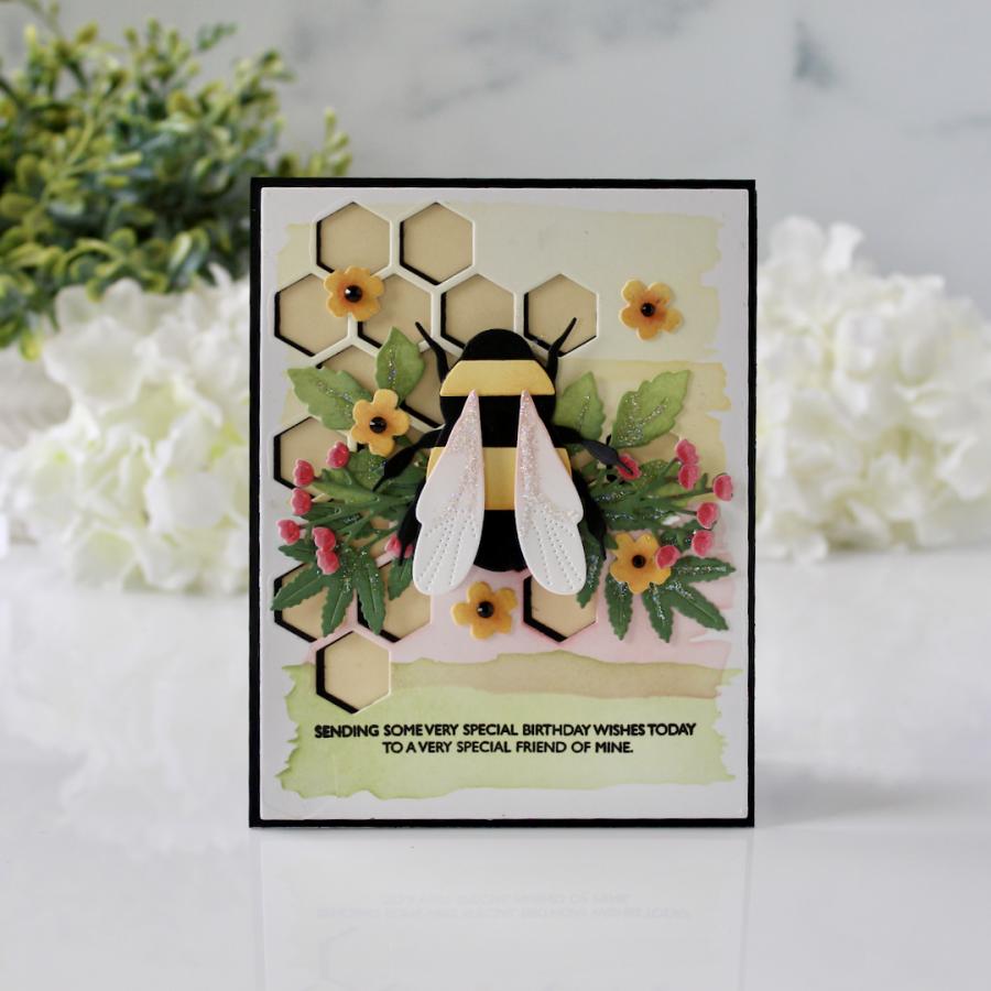 Brushstrokes Stencil Collection (set of 4)