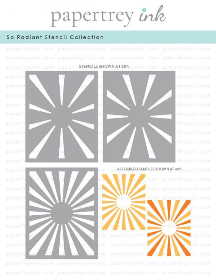 So Radiant Stencil Collection (set of 3)