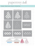 Sweet Americana Stencil Collection (set of 9)