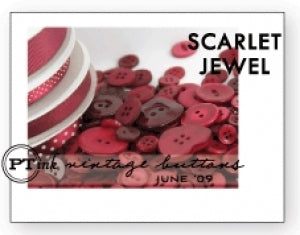 Scarlet Jewel Vintage Buttons