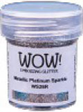 Wow Embossing Powder - Metallic Platinum Sparkle